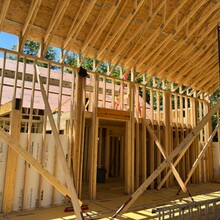 Luxury home under construction in Manchester, Vermont